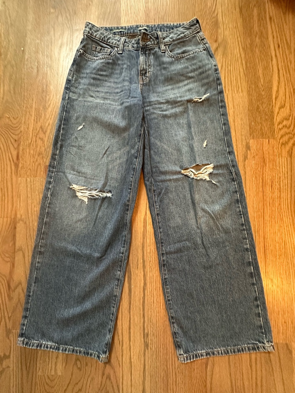 Wild Fable low rise wide leg denim